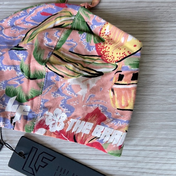 LF tropical print crop top size XS NWT - Picture 5 of 16